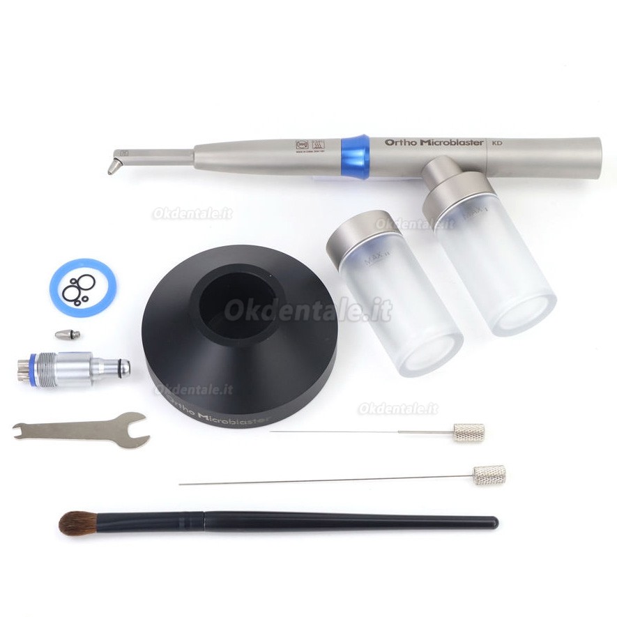 Micro sabbiatrice intraorale dentale in ossido di alluminio (raccordo KAVO compatibile)